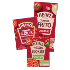 Heinz tomato frito, polpa, blokjes, gepelde- of gezeefde tomaten*